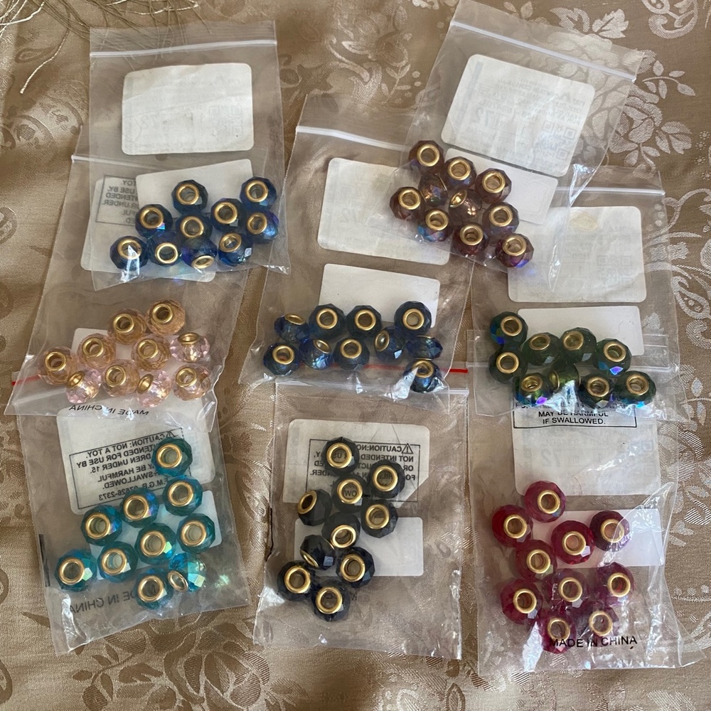 Beads - Dione® Celestial Crystal Big Hole Beads NWOT